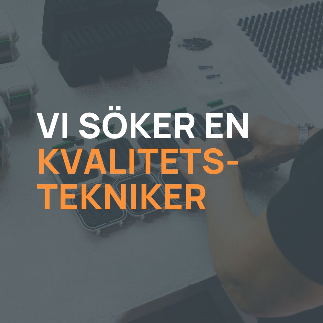Kvalitetstekniker till Qtech – för dig som gillar teknik, variation och